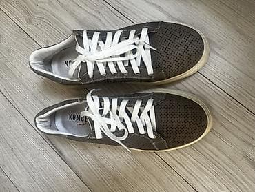 nike react: Мужские кроссовки, 41, Б/у, цвет - Серый, Бесплатная доставка — 1