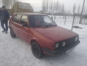 машина гольв: Volkswagen Golf: 1984 г., 1.6 л, Механика, Бензин, Купе — 1