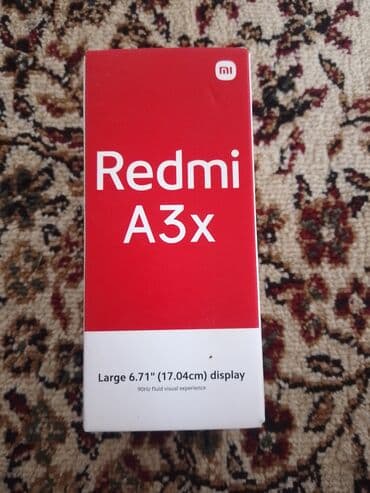 телефон поко ф5: Redmi, Redmi A3x, Б/у, 64 ГБ, цвет - Черный, 2 SIM — 1