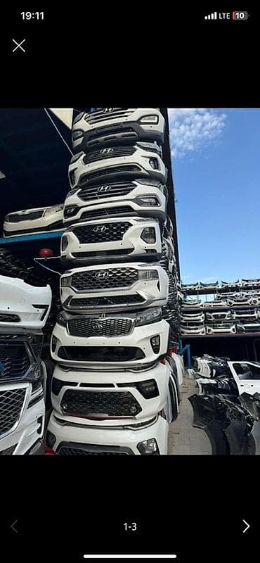 сидан: Бампер Hyundai, Б/у, Оригинал — 3