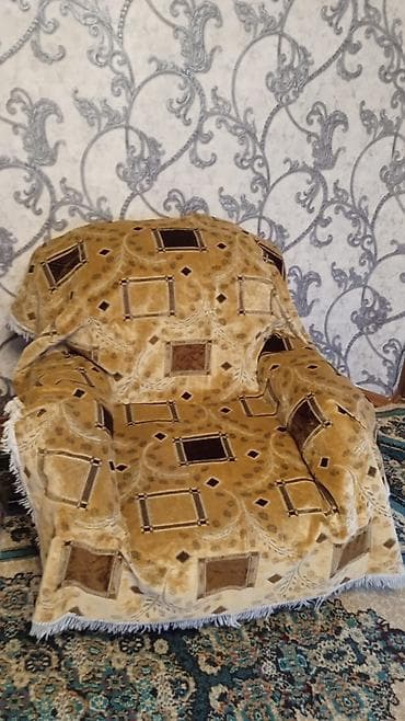 Накидка на кресло/ накидка на диван/ покрывало на кровать/