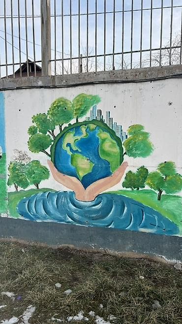 Жасалгалоочу жумуштар: Художественная роспись стен на заказ - Авторские настенные росписи и — 9