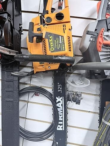Инструменты: Бензопила TEXA TS4500A с шиной RTRMAX 0.325" Описание: - Мощная — 1