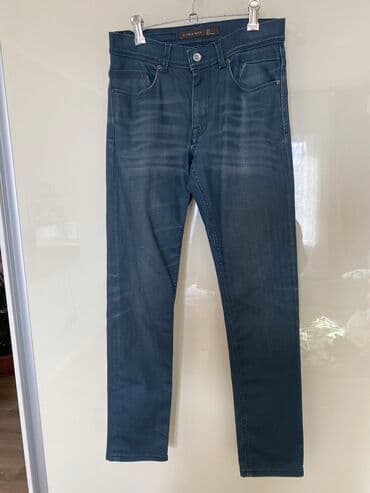 детские брендовые вещи: Джинсы и брюки, цвет - Синий, Новый — 2