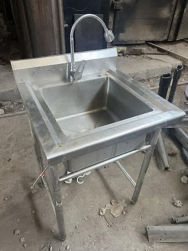пасуда мойка требуется: Промышленная мойка из нержавеющей стали - Материал: нержавеющая сталь — 1