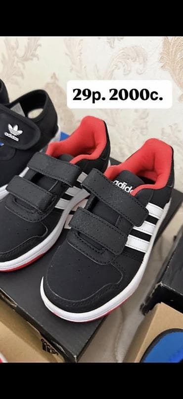 обувь адидас: Детская спортивная обувь Adidas Модели: - Черные сандалии с — 6