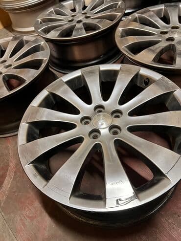 купить железные диски: Литые Диски R 18 Subaru, Комплект, отверстий - 5, Б/у — 3