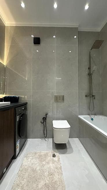 discovery studio: 3 комнаты, 109 м², Асанбай мкр Элитка, 12 этаж, Дизайнерский ремонт — 5
