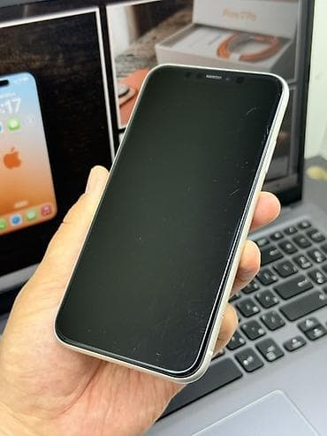 iphone за 0 руб: IPhone 11, Б/у, 128 ГБ, Белый, Чехол, Кабель, 100 % — 9