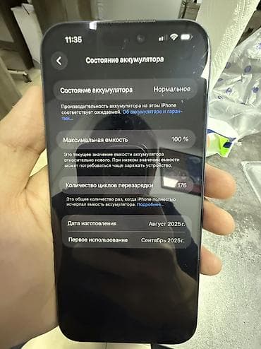 google pixe: IPhone 17 Pro Max, Б/у, 256 ГБ, 100 % — 3