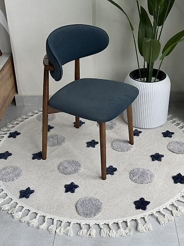 small table: Стул для кухни, Новый, Дерево, В рассрочку, цвет - Серый — 5