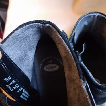 фирменный сапоги: Кожа+ замша. комфортные,удобные размер 39-40 Новые Деми такое — 4