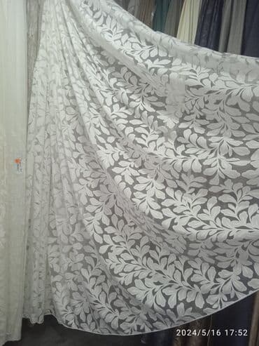 шторы рынок мадина: Акция!!! Распродажа! за погонный метр! Новинки тюля на бамбуковой и на — 15