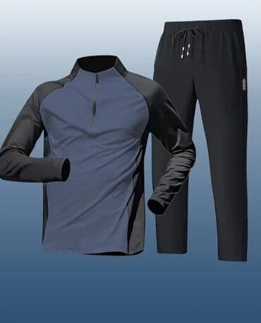 tech flis: Лонгслив, цвет - Синий, Китай, M — 1