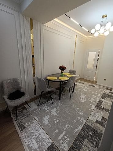 8: 2 комнаты, 74 м², Асанбай мкр Элитка, 3 этаж, Дизайнерский ремонт — 7