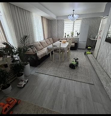 3 комнаты, 1 м², Кара-Жыгач ж/м 105 серия, 1 этаж, Евроремонт — 1