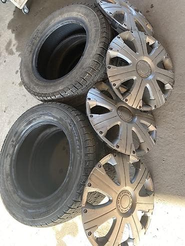 diska 14: Шины 195 / 65 / R 15, Зима, Б/у, Комплект, Легковые, Dunlop — 3