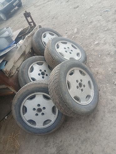 Колеса в сборе 195 / 65 / R 15, Всесезонная, Б/у, Комплект, Легковые, Литые, отверстий - 5