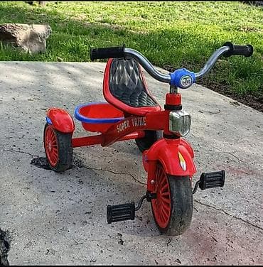 zimmer e9 pro: Детский трехколесный велосипед Super Trike музыкальный - Яркая — 2