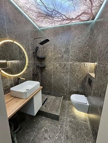 Батирлер: 2 бөлмө, 45 м², АЮ Гранд Элитка, 6 кабат, Евро оңдоо — 9