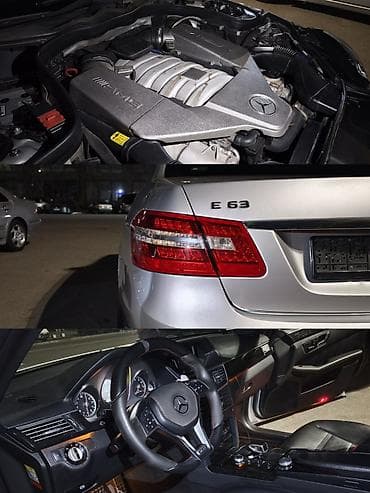mercedes e13: Mercedes-Benz E-класс AMG: 2010 г., 6.3 л, Автомат, Бензин, Седан — 2
