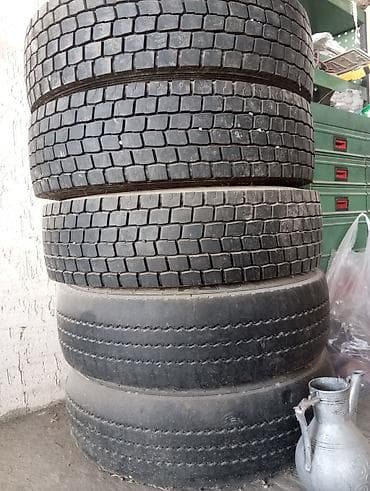 Шины: Грузовые шины 215/75 R17.5 привозной с дисками — 6