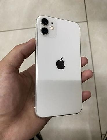 5 2600: IPhone 11, Б/у, 64 ГБ, Белый, 75 % — 1