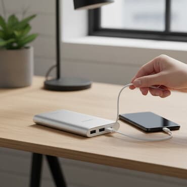 Смарт-часы: Power bank Samsung Battery Pack EB-P1100CSRGRU 10000mAh • Емкость — 1