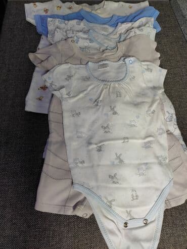 детское питание нан в бишкеке: Боди, цвет - Бежевый, Б/у — 2