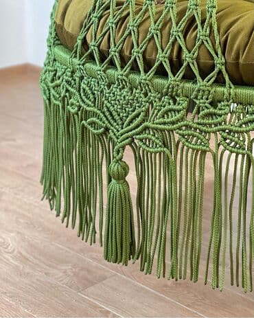 вязание крючком для начинающих наволочки: ✨Представляем ваше идеальное подвесное кресло макраме – идеальное — 5