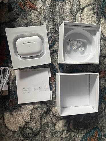 Техника жана электроника: Зымсыз вакуумдук кулакчындар, Apple, AirPods Pro 2 — 4