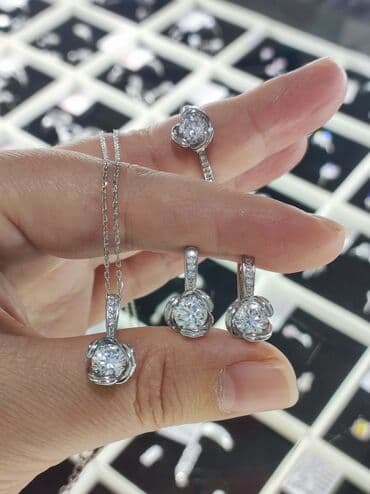 свадебные платья от производителя: Серебряный Набор+ Цепочка Дизайн Италия Серебро 925 пробы Размеры — 9