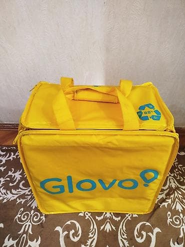 Бижутерия: Терморюкзак курьерский Glovo - Формат: короб-рюкзак для доставки — 4