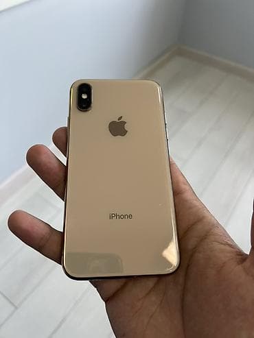 touch id: IPhone Xs, Б/у, 256 ГБ, Золотой, 75 % — 2