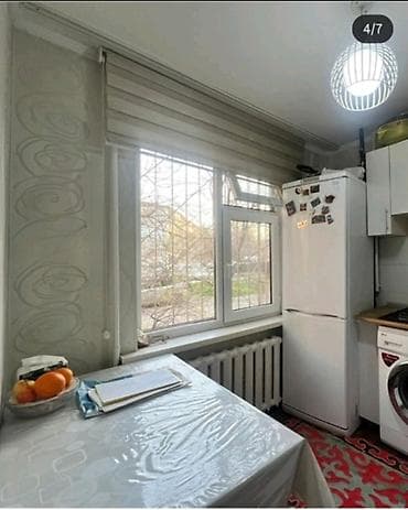 Кыймылсыз мүлк: 1 бөлмө, 31 м², 104-серия, 1 кабат, Евроремонт — 4