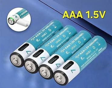 батарии: Перезаряжаемые батарейки — это, по сути, аккумуляторы.( типа AAA и — 3