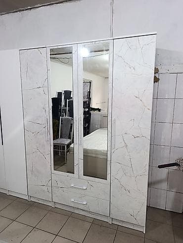Шкафтар: Шифоньерлер, кийидер үчүн шкафтар, Түз, ЛДСП — 7