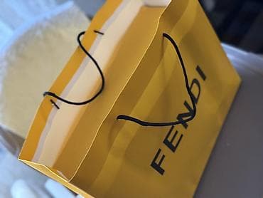 кожанные красовки: Кроссовки, 38, Fendi, Новый, цвет - Коричневый — 2