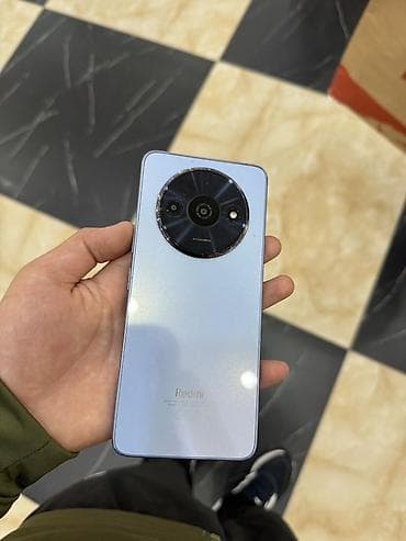 Мобильные телефоны и аксессуары: Redmi, Redmi A3, 128 ГБ, цвет - Голубой, 1 SIM — 1