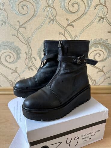 сапоги зимние женские натуральная кожа натуральный мех распродажа: Продам зимние сапоги, натуральный мех. Размер 36. Цена 1500 сом. Обмен — 5