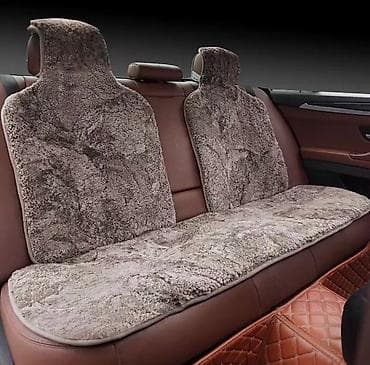 чехлы на сиденья меховые: Натуральный мех Австралийскиой каракули. Накидка сделана из цельных — 2