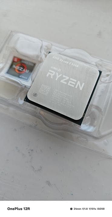Процессор, Б/у, AMD Ryzen 5, 6 ядер, Для ПК