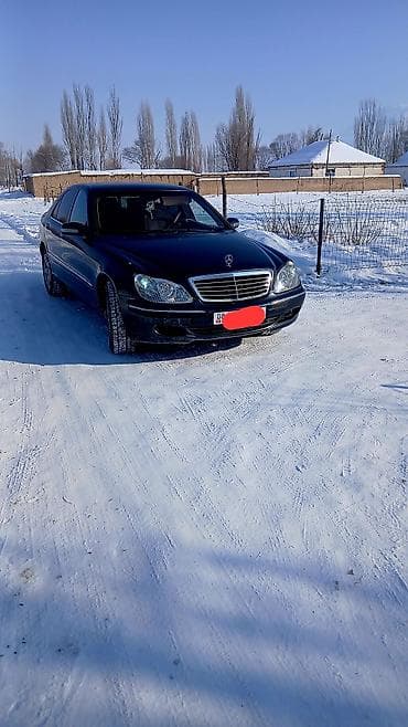 560 sec: Mercedes-Benz S-Class: 2000 г., 3.2 л, Типтроник, Дизель, Седан — 6