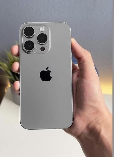 13 pro 512: IPhone 15 Pro, Б/у, 512 ГБ, Серебристый, Защитное стекло, Чехол, 78 % — 1