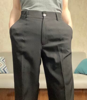 прокат мужских костюмов [возьми на прокат] бишкек фото: Брючный костюм, Зауженные, Пиджак, Made in KG, Осень-весна — 6