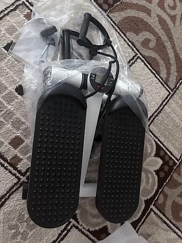 third edition solution: Компактный степпер для домашних тренировок, выполненный в белом цвете — 5