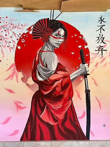 Художник,суроткартина Художественная, стена росписи at lalafo.kg Художник,суроткартина Художественная, стена росписи