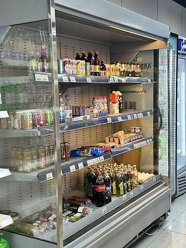 Холодильное оборудование: Открытая холодильная витрина (горка) для магазинов и кафе. Основные — 1