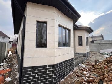 дом кырман: Дом, 90 м², 4 комнаты, Собственник, ПСО (под самоотделку) — 1