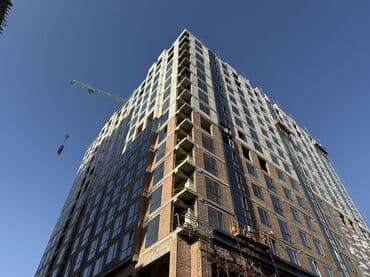 двухкомнатная квартира в бишкеке в аренду: 1 комната, 53 м², Элитка, 4 этаж, ПСО (под самоотделку) — 4